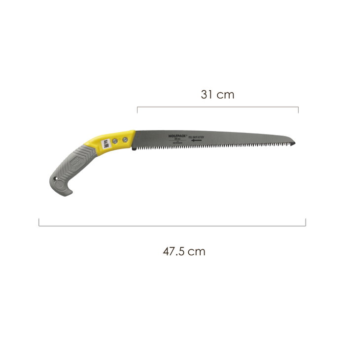WOLFPACK LINEA PROFESIONAL Serrucho de poda recto JST 300 mm WOLFPACK LINEA PROFESIONAL Serrucho de poda recto JST 300 mm