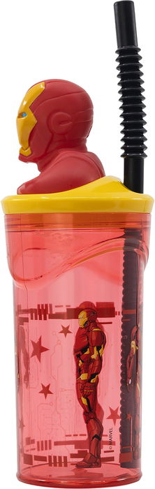 Iron Man Figure 3D Verre 360 mL CZ11333