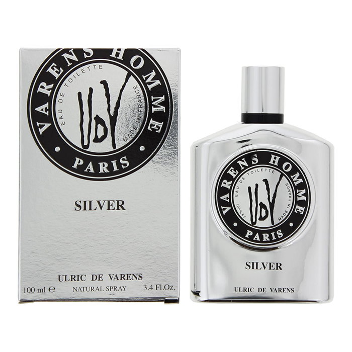 Ulric De Varens UDV Silver Eau de Toilette pour Hommes 100 ml
