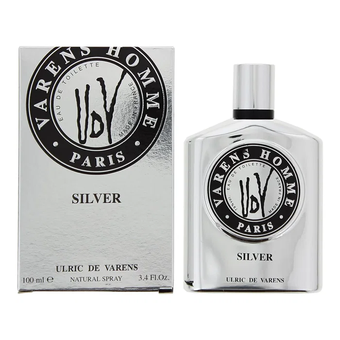 Ulric De Varens UDV Silver Eau de Toilette pour hommes 100 ml