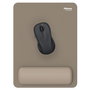 Fellowes Breyta XL Tapis de souris avec repose-poignet, Sable/Beige
