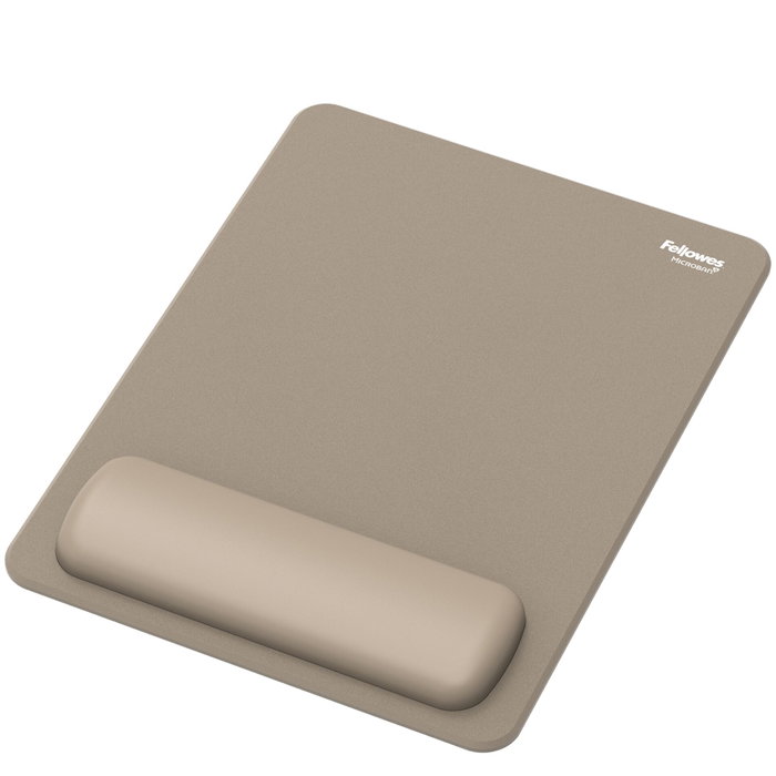 Fellowes Breyta XL Tapis de souris avec repose-poignet, Sable/Beige