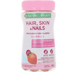 Nature's Bounty Gummies pour cheveux, peau et ongles - Mélange de baies