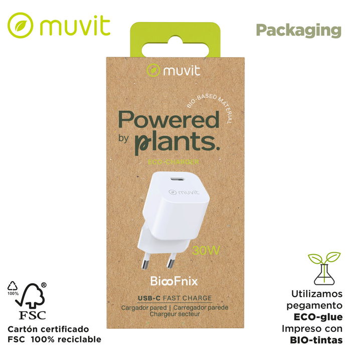 Chargeur mural Muvit MCACC0047 30 W Chargeur mural Muvit MCACC0047 30 W