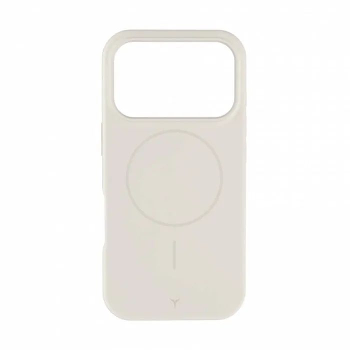 Force Case Coque MagSafe pour iPhone 17 Pro en Silicone Renforcée de Couleur Blanc - Protection Élégante Premium