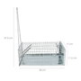 WOLFPACK LINEA PROFESIONAL Cage piège à rats en métal 30 x 17 x 11 cm