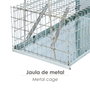WOLFPACK LINEA PROFESIONAL Cage piège à rats en métal 30 x 17 x 11 cm