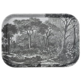 Home Deco Factory Bandeja 21x15 cm en mélamine, modèles surtidos