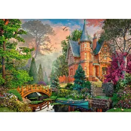 Ravensburger - 12001717 - Puzzle Adulte 1000 Pièces Manoir Terracotta - À Partir de 14 Ans - Qualité Supérieure
