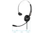 Sandberg Casque téléphonique USB mono pour bureau et réunions en ligne - Micro flexible avec réglage de volume