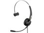 Sandberg Casque téléphonique USB mono pour bureau et réunions en ligne - Micro flexible avec réglage de volume