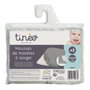 Tineo Lot de 2 housses de matelas à langer, matière éponge, gris clair, 75x50cm