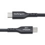 Câble USB Startech USB2AC3MNC Noir 3 m