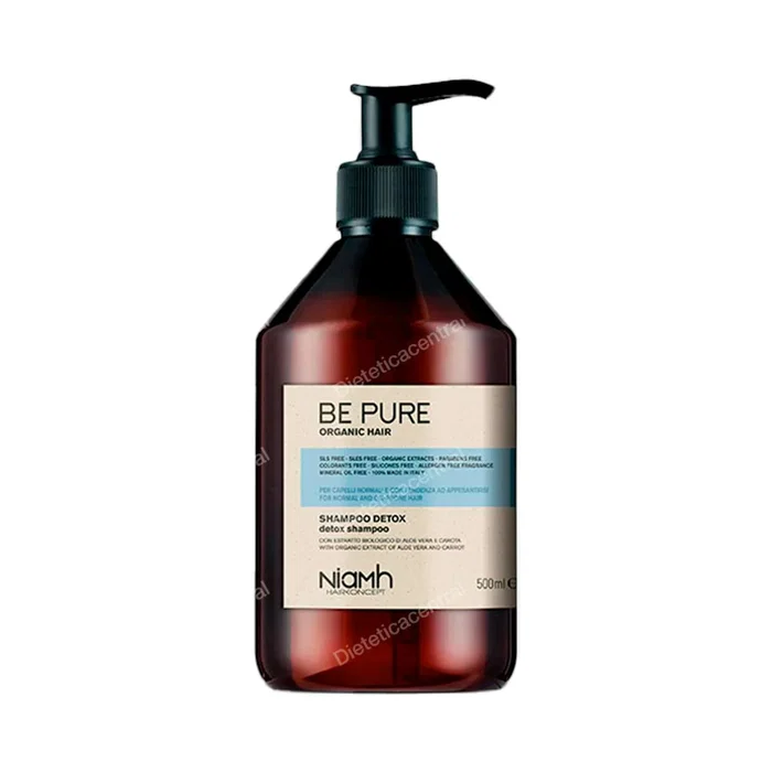 BE PURE Detox Shampoo Normal Oily Prone Hair 500Ml BE PURE Detox Shampoo Normal Oily Prone Hair 500Ml