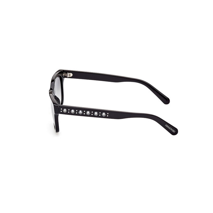 Swarovski Gafas SK0374 01B Lunettes de soleil Femme Rectangulaire Monture Noir Verres Brun Dégradé 53 mm Swarovski Gafas SK0374 01B Lunettes de soleil Femme Rectangulaire Monture Noir Verres Brun Dégradé 53 mm