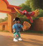 Playmobil Zoo : Mascotte perroquet coloré & enfant 72074