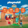 Playmobil Zoo : Mascotte perroquet coloré & enfant 72074