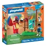 Playmobil 72074 - Set Mascotte Perroquet Coloré et Enfant pour Zoo, Figurines Créatives et Joyeuses