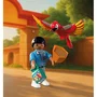 Playmobil 72074 - Set Mascotte Perroquet Coloré et Enfant pour Zoo, Figurines Créatives et Joyeuses