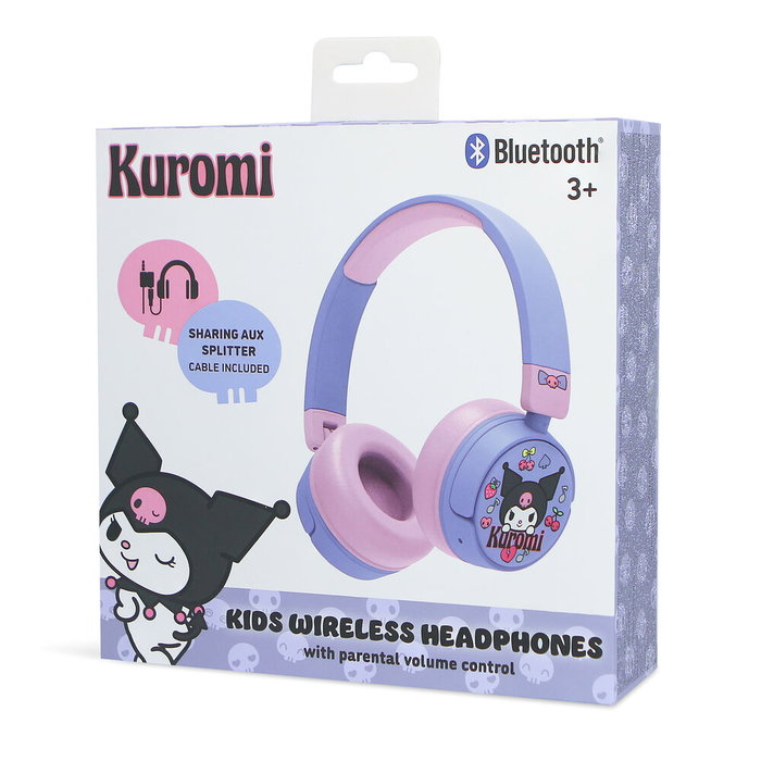 Bitty Boomers Casque Bluetooth Kuromi Kids