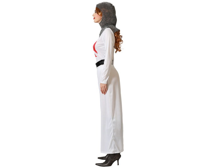 Atosa Déguisement Chevalier des Croisades Blanc Femme Adulte Atosa Déguisement Chevalier des Croisades Blanc Femme Adulte