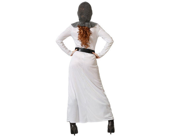 Atosa Déguisement Chevalier des Croisades Blanc Femme Adulte Atosa Déguisement Chevalier des Croisades Blanc Femme Adulte