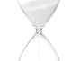Giftdecor Sablier 25 cm Assorti Couleurs Neutres 45 Minutes (Set de 12)