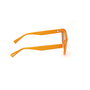 Guess Lunettes de Soleil GU00137 - Modèle Cat-Eye, Monture Plastique, Verres 50 mm UV400 Catégorie 3 pour Visages Ovale/Cœur - Protection 100% UVA/UVB