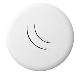 MikroTik cAP lite - Point d'accès WiFi 2.4 GHz 802.11b/g/n, alimentation PoE, 1 port Fast Ethernet, pour réseaux publics et hôtellerie
