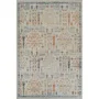 Tapis beige 120 x 180 cm en mélange polypropylène et coton