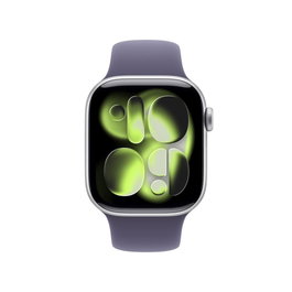 Apple Watch Series 11 GPS + Cellular 42mm Argent Aluminium Purple Fog S/M