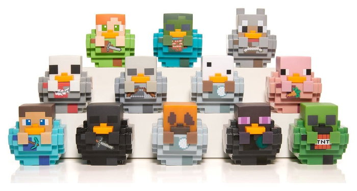 Numskull Minecraft Tubbz Blind Box présentoir de 36 figurines mini