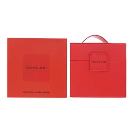 Narciso Rodriguez Pochette Vanity Case en Textile Rouge (avec produit acheté - Réf. 10054363) - Pour Femme