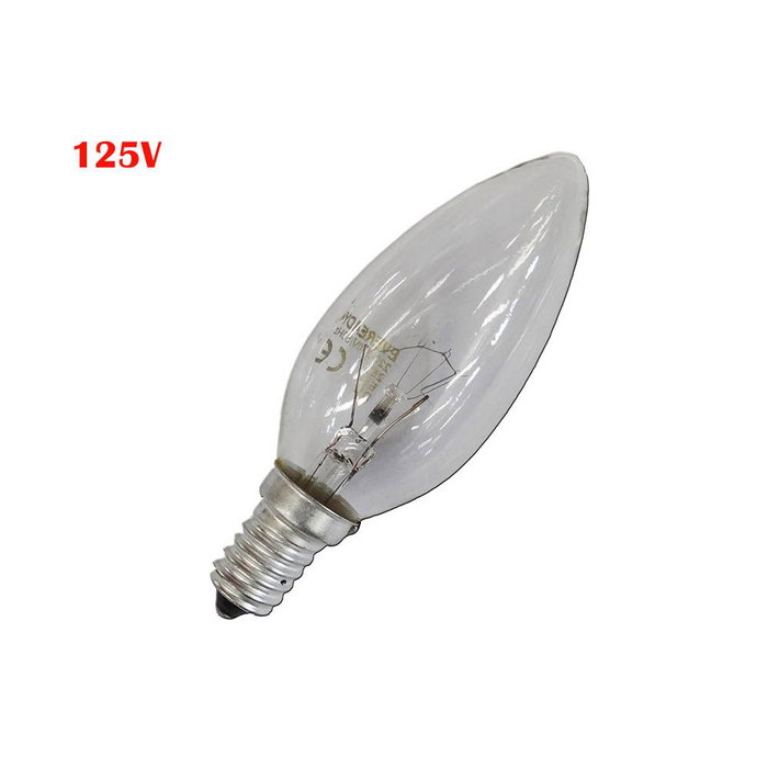 Ormalight Ampoule à incandescence bougie transparente 60 W E14 Ormalight Ampoule à incandescence bougie transparente 60 W E14