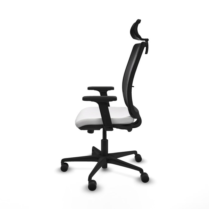 Piqueras Y Crespo Haches Chaise de bureau Blanc et Noir Piqueras Y Crespo Haches Chaise de bureau Blanc et Noir