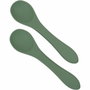 Thermobaby Pack Repas Silicone Vert Cactus - Assiette, bol, bavoir et cuillères