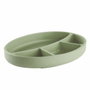 Thermobaby Pack Repas Silicone Vert Cactus - Assiette, bol, bavoir et cuillères