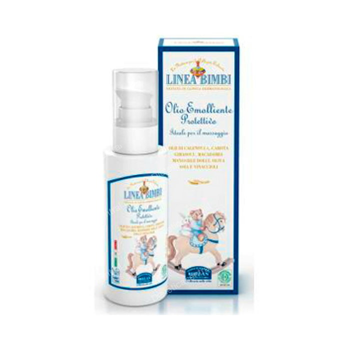 Linea Bimbi Bimbi - Huile de massage protectrice et adoucissante pour bébé - Soin peau fragile - Formule naturelle - 100 ml Linea Bimbi Bimbi - Huile de massage protectrice et adoucissante pour bébé - Soin peau fragile - Formule naturelle - 100 ml
