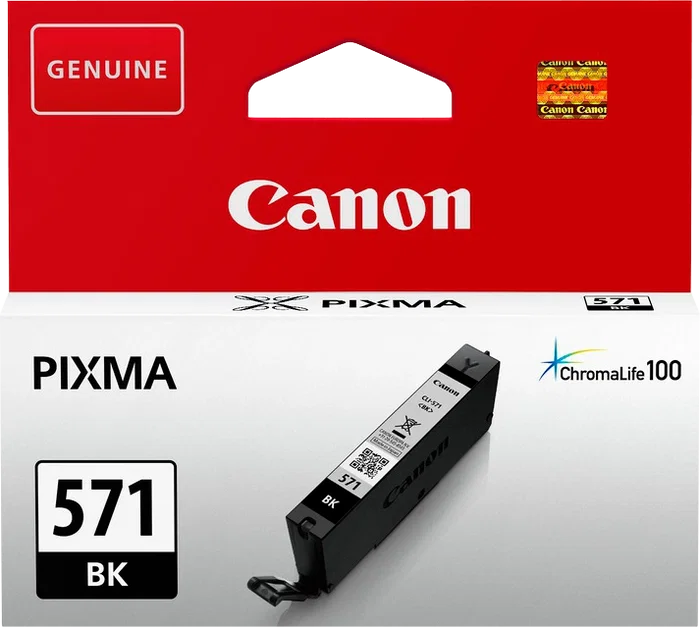 Canon CLI-571BK Cartouche d'encre noire 7 ml Canon CLI-571BK Cartouche d'encre noire 7 ml