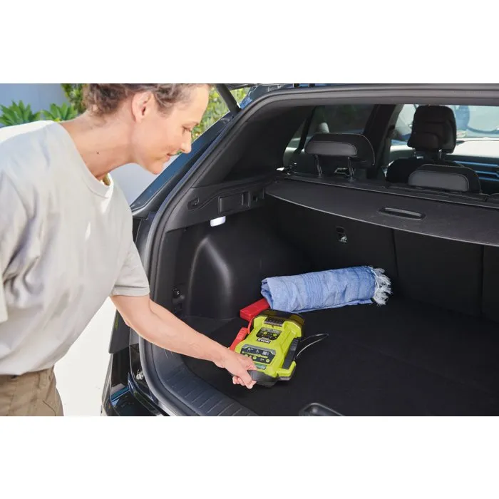 Ryobi RJSC18-0 Booster de démarrage 18V ONE+ avec sécurité anti-étincelles
