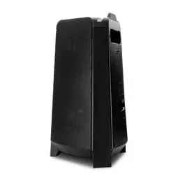 Medion Enceinte Bluetooth 5.3 avec micro et effets lumineux, 2x22W RMS, TWS, radio FM, écran LCD, autonomie 4h, karaoké