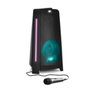 Medion Enceinte Bluetooth 5.3 avec micro, effets lumineux et fonctions karaoké