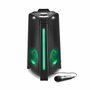 Medion Enceinte Bluetooth 5.3 avec micro, effets lumineux et fonctions karaoké