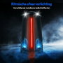 Medion Enceinte Bluetooth 5.3 avec micro, effets lumineux et fonctions karaoké