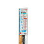 WOLFPACK LINEA PROFESIONAL Bas de porte PVC chêne à brosse 1 mètre