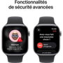 Apple Watch Series 11 GPS - 46mm - Boîtier Aluminium Space Grey - Bracelet Sport Black S/M