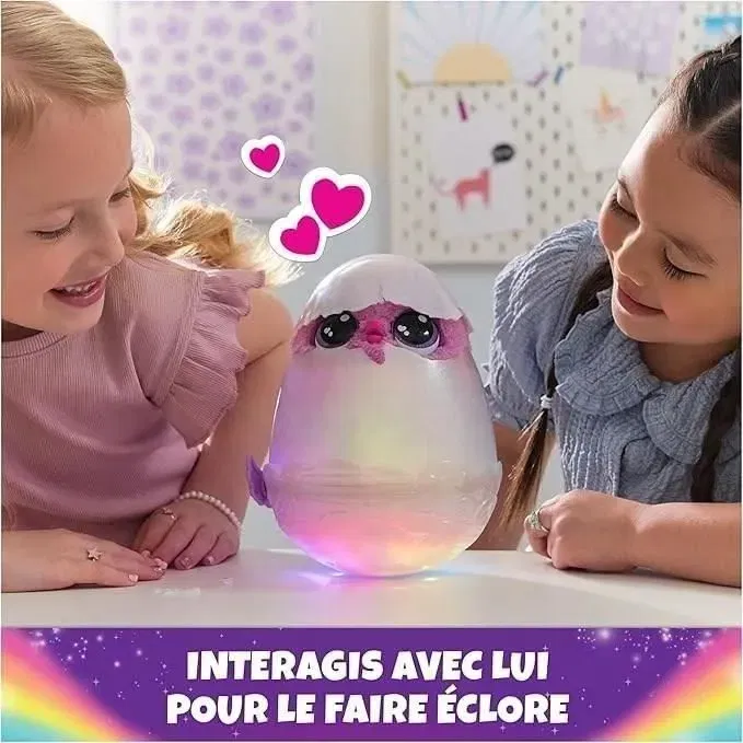 Spin Master Hatchimals Alive Pufficorn - Œuf interactif avec éclosion secrète, sons et lumières, jouet d'éveil pour enfant à partir de 5 ans Spin Master Hatchimals Alive Pufficorn - Œuf interactif avec éclosion secrète, sons et lumières, jouet d'éveil pour enfant à partir de 5 ans