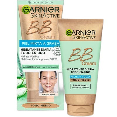 Garnier Skinactive BB Cream SPF 25 ton moyen