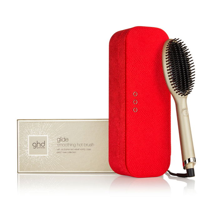 GHD Brosse Lissante Électrique Glide Collection Grand Luxe - 2 Unités
