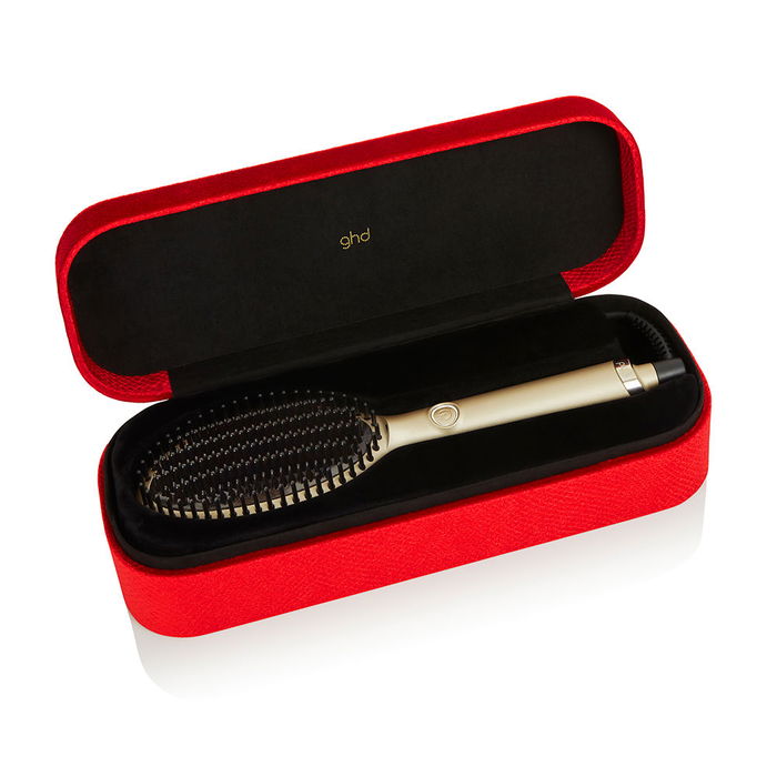 GHD Brosse Lissante Électrique Glide Collection Grand Luxe - 2 Unités